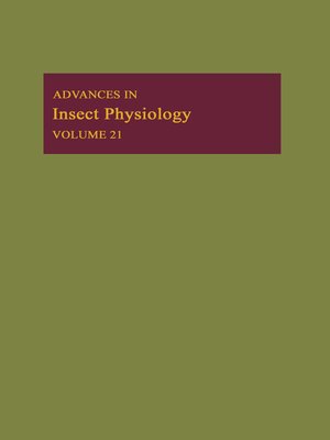 cover image of Advances in Insect Physiology